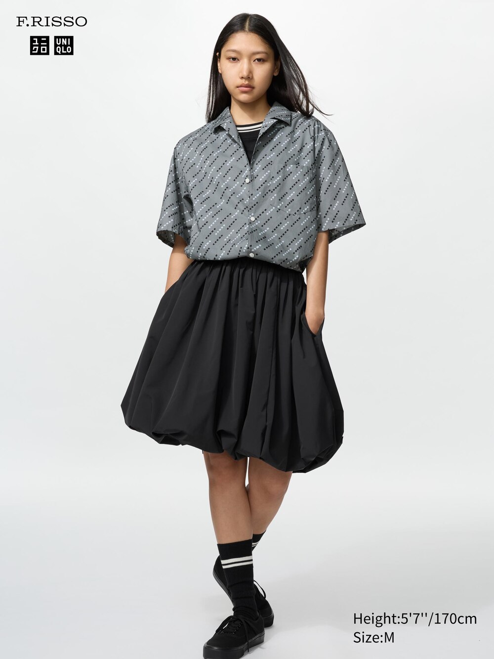 Uniqlo Broadcloth Shirt | Short Sleeve | Print — фото 4