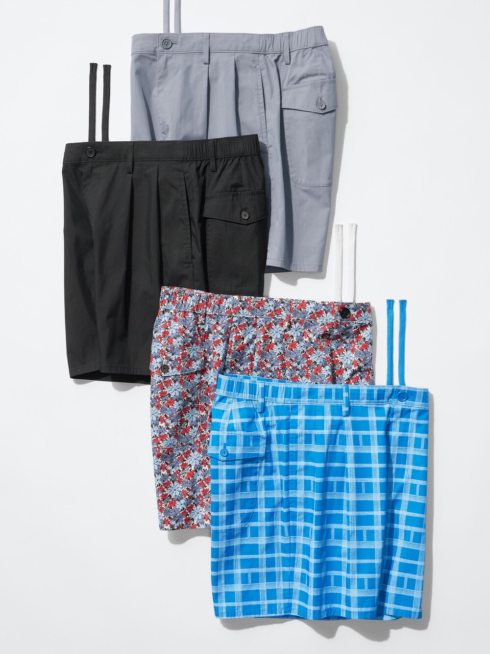 Uniqlo Pleated Shorts | 6" | Flower — фото 3