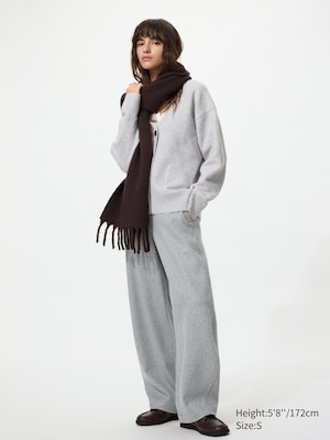 Brushed Jersey Barrel Pants