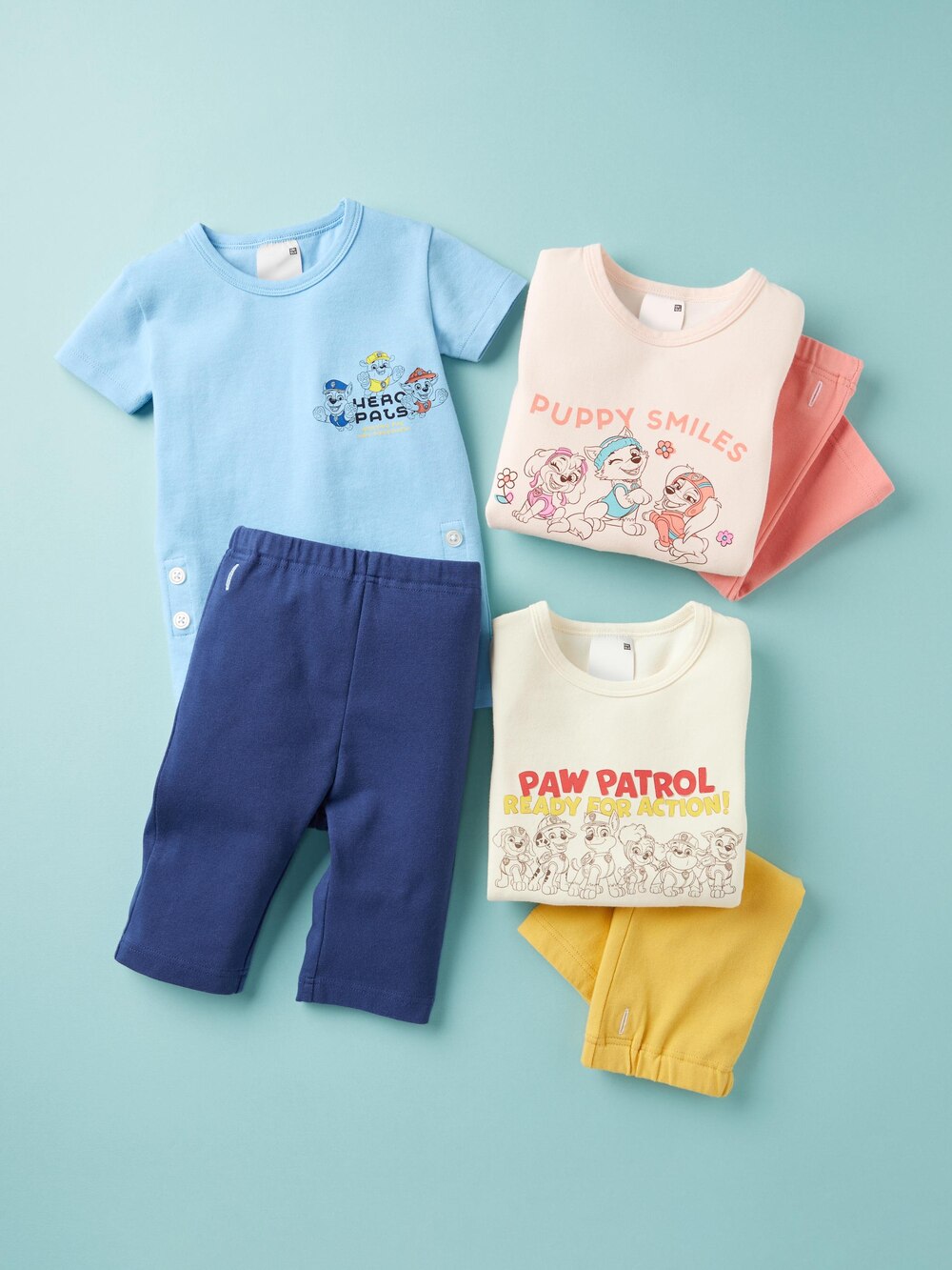 Uniqlo Baby DRY Pajamas | Short Sleeve | Paw Patrol — фото 2