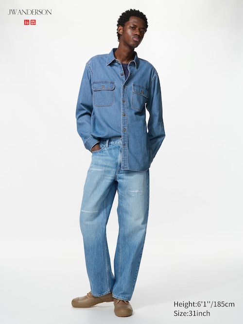 Straight Jeans | Distressed