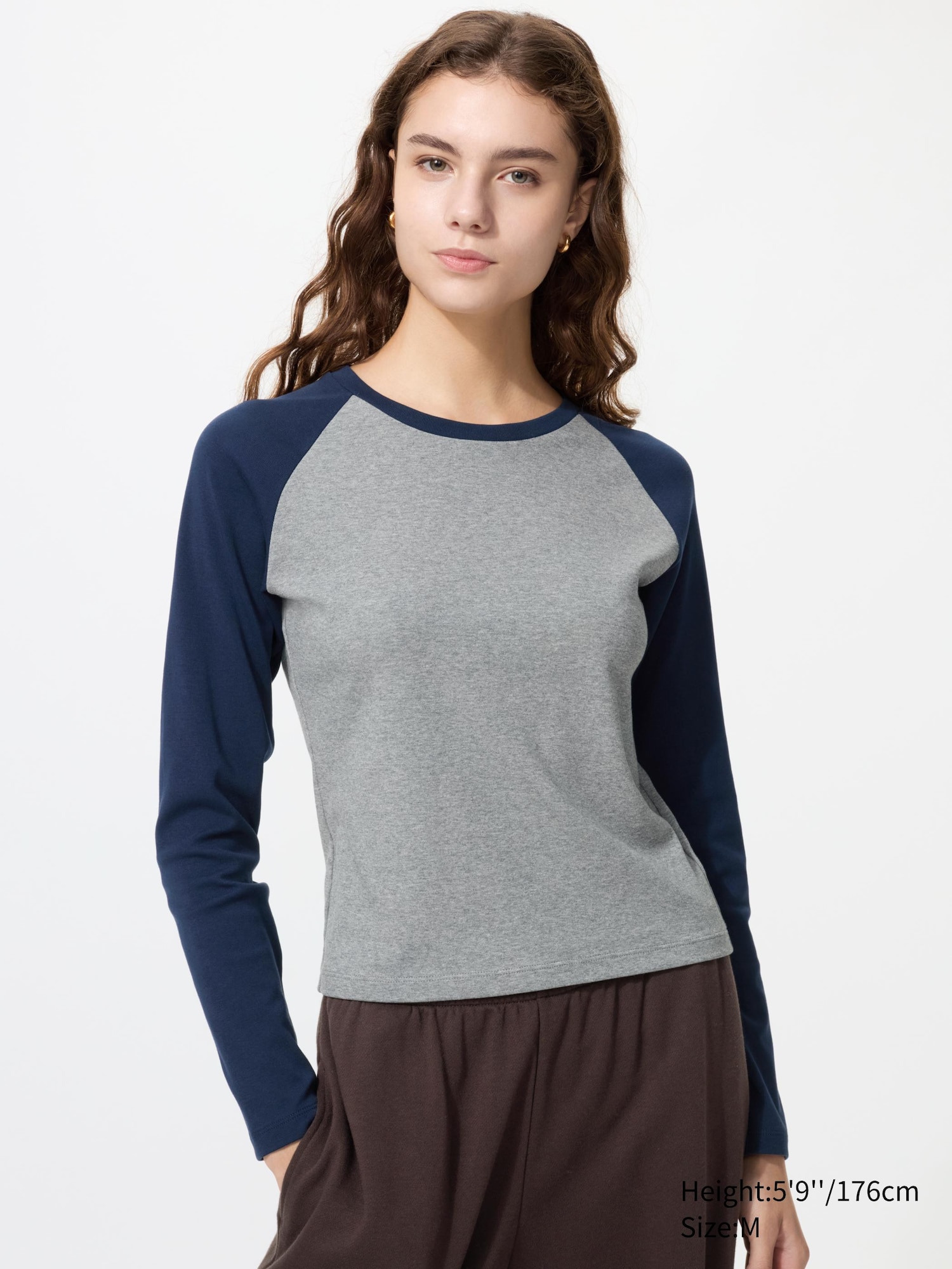 Womens Mini T-Shirt | Long Sleeve | Raglan | UNIQLO US