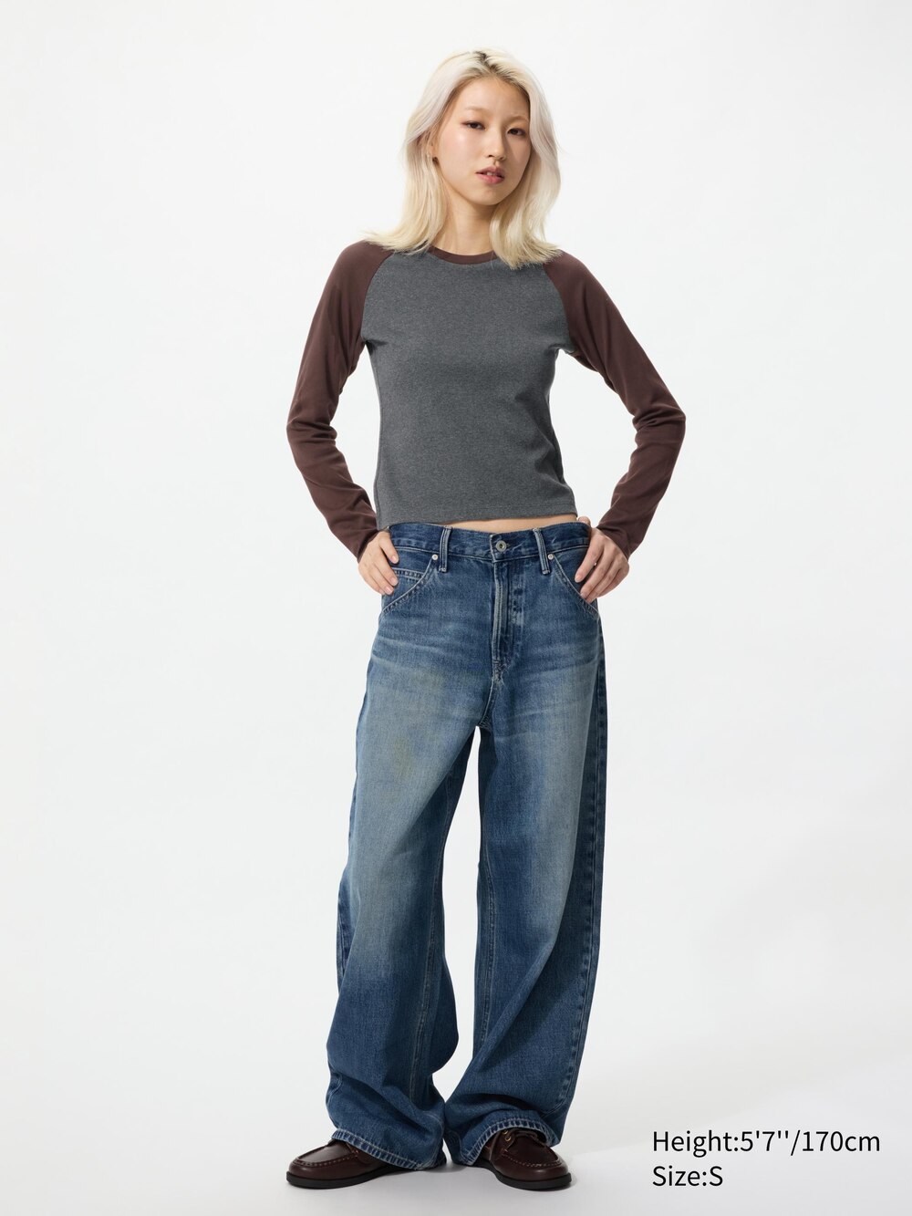 Uniqlo Mini T-Shirt | Long Sleeve | Raglan — фото 2