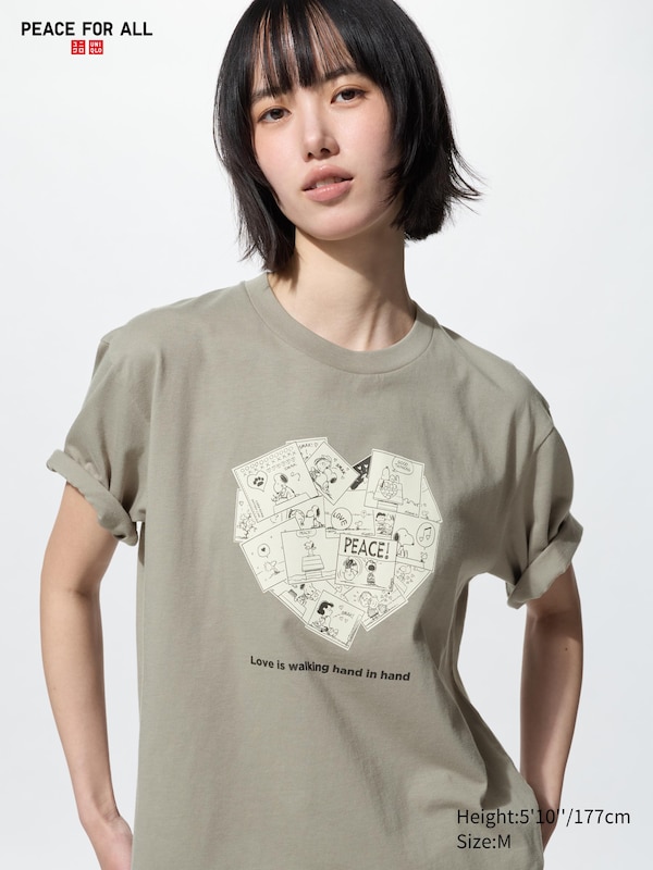PEACE FOR ALL Graphic T-Shirt | PEANUTS