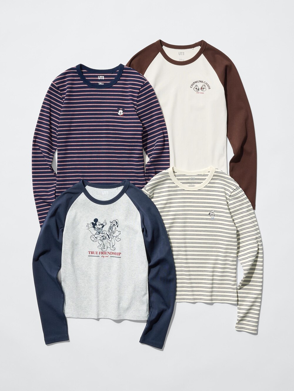 Uniqlo Mickey＆Friends UT Graphic Mini T-Shirt | Long Sleeve — фото 3