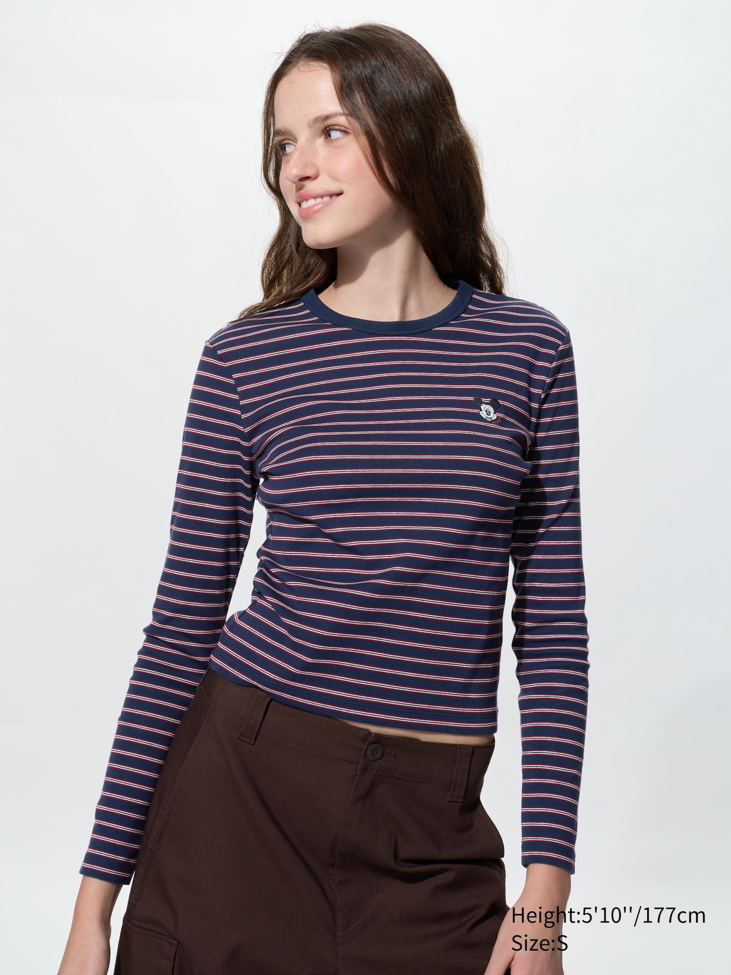 Womens Mickey＆Friends UT Graphic Mini T-Shirt | Long Sleeve | UNIQLO US
