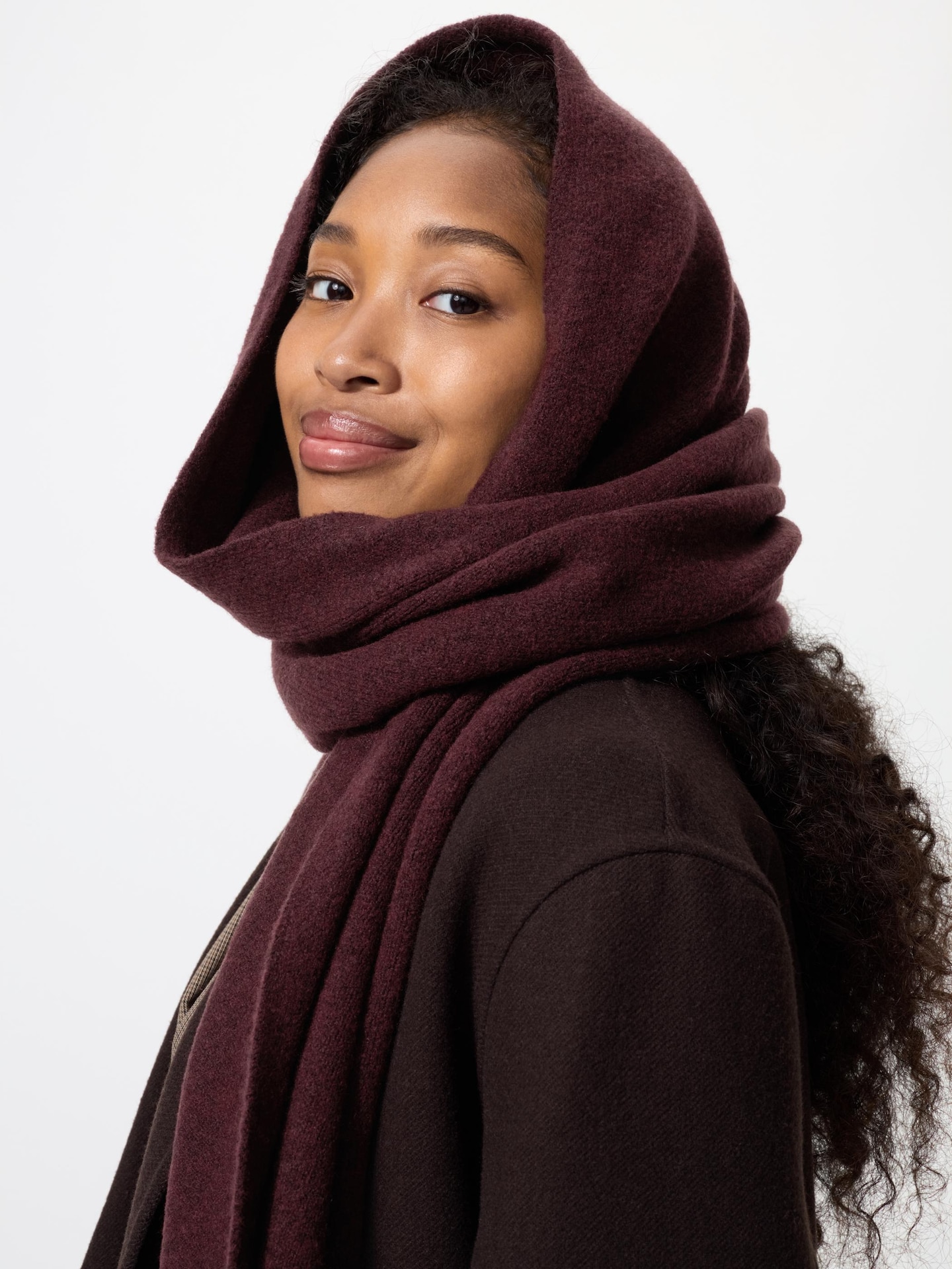 Женские аксессуары Uniqlo Souffle Yarn Knitted Stole, цвет: Бежевый — фото 3