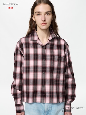 Flannel Boxy Shirt | Check
