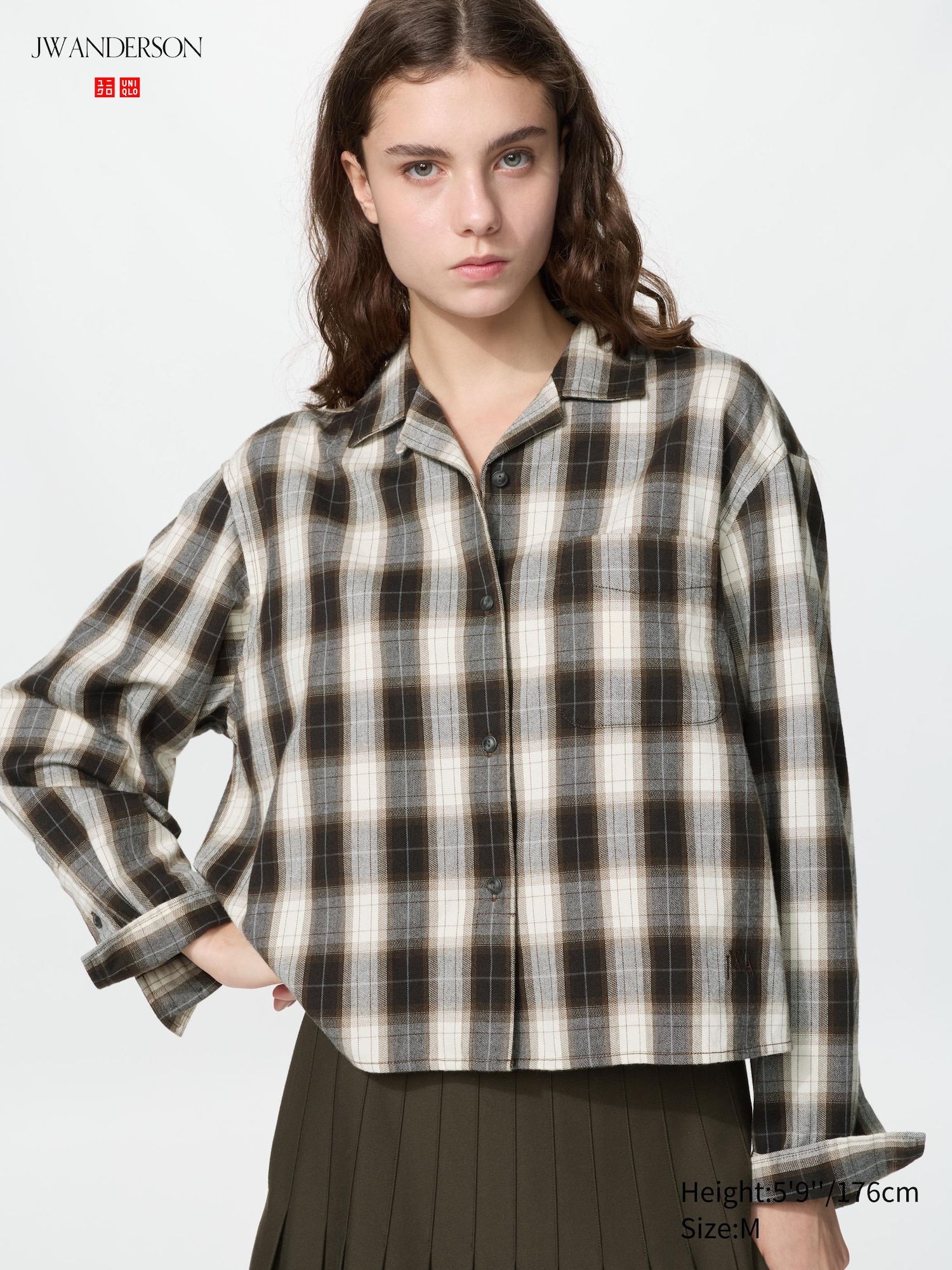 Flannel Boxy Shirt | Check - thumbnail 7