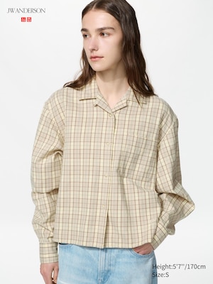 Flannel Boxy Shirt | Check