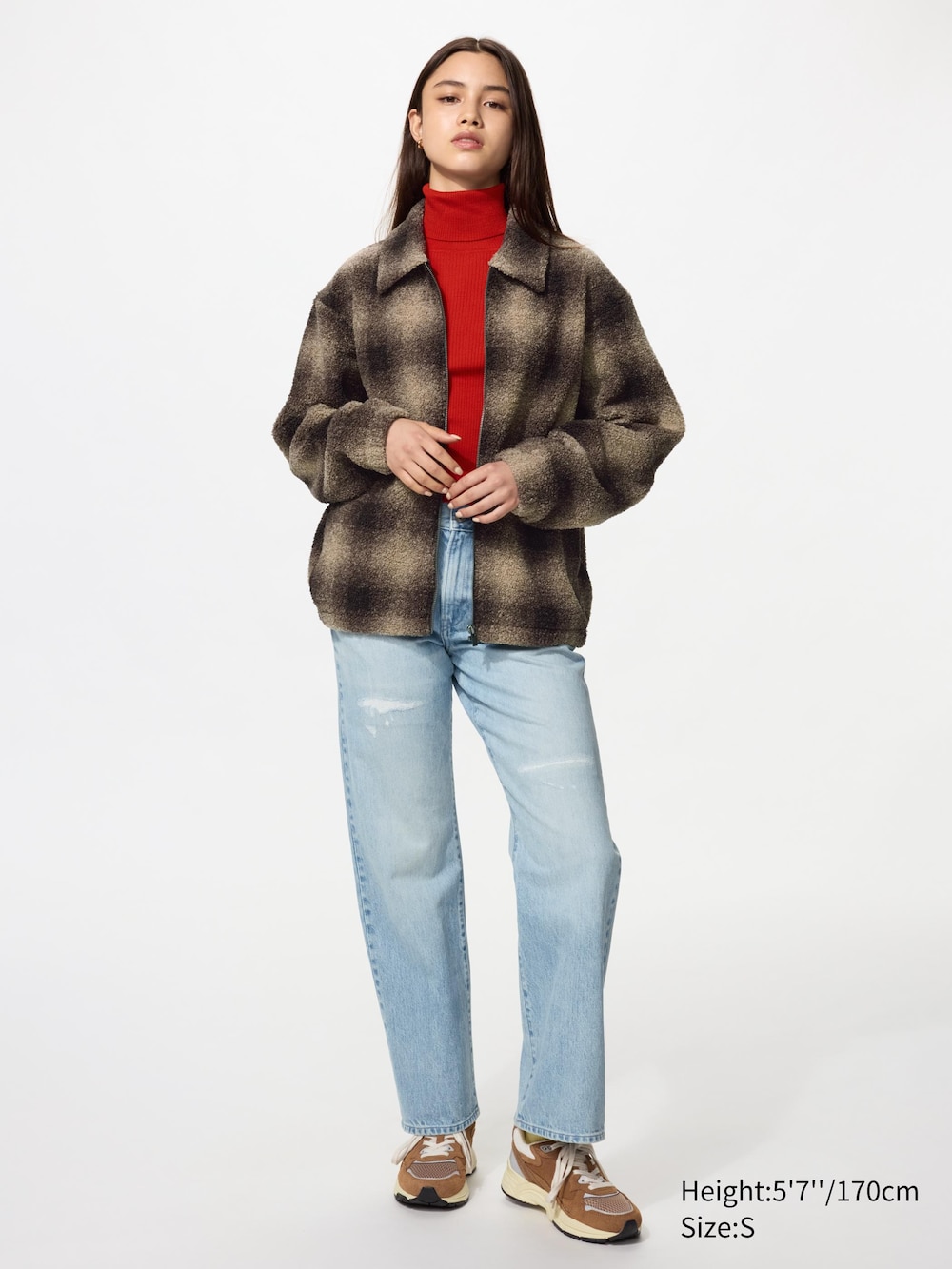 Uniqlo Pile Lined Fleece Blouson Print — фото 4