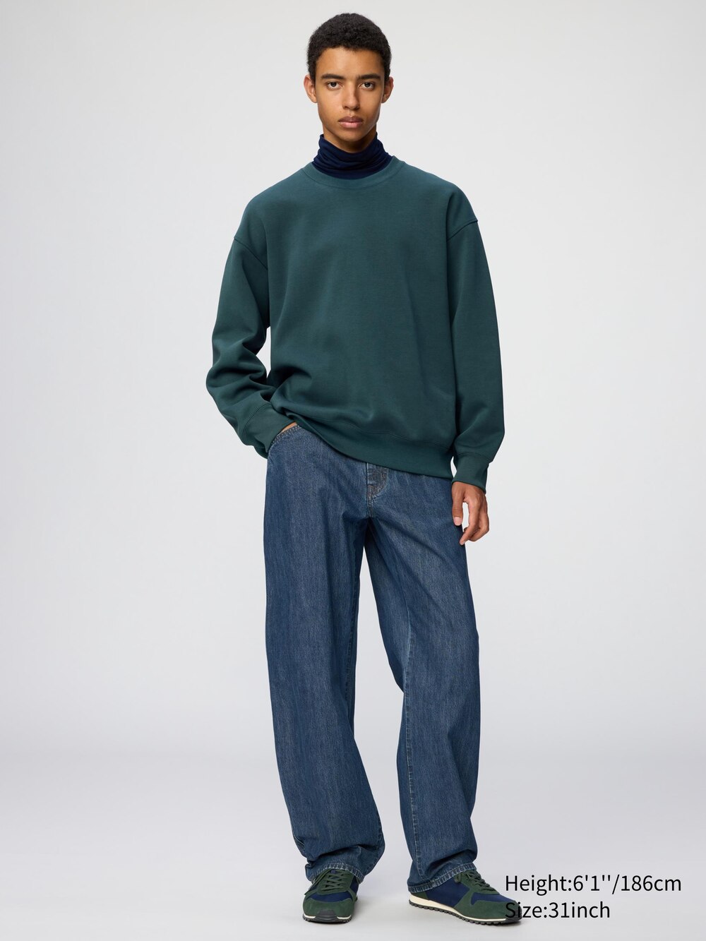 Uniqlo Barrel Jeans | Indigo | Tall — фото 2