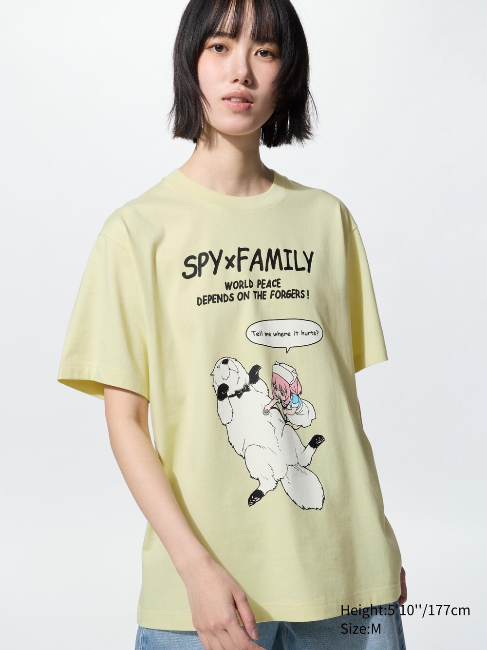 Uniqlo MANGA UT SHUEISHA 100th UT Graphic T-Shirt | SPY×FAMILY — фото 2