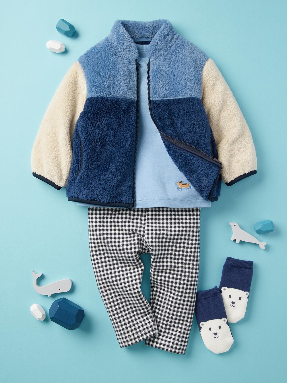 Детские леггинсы Uniqlo Baby Leggings Printed — фото 3