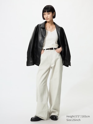 High Rise Wide Jeans