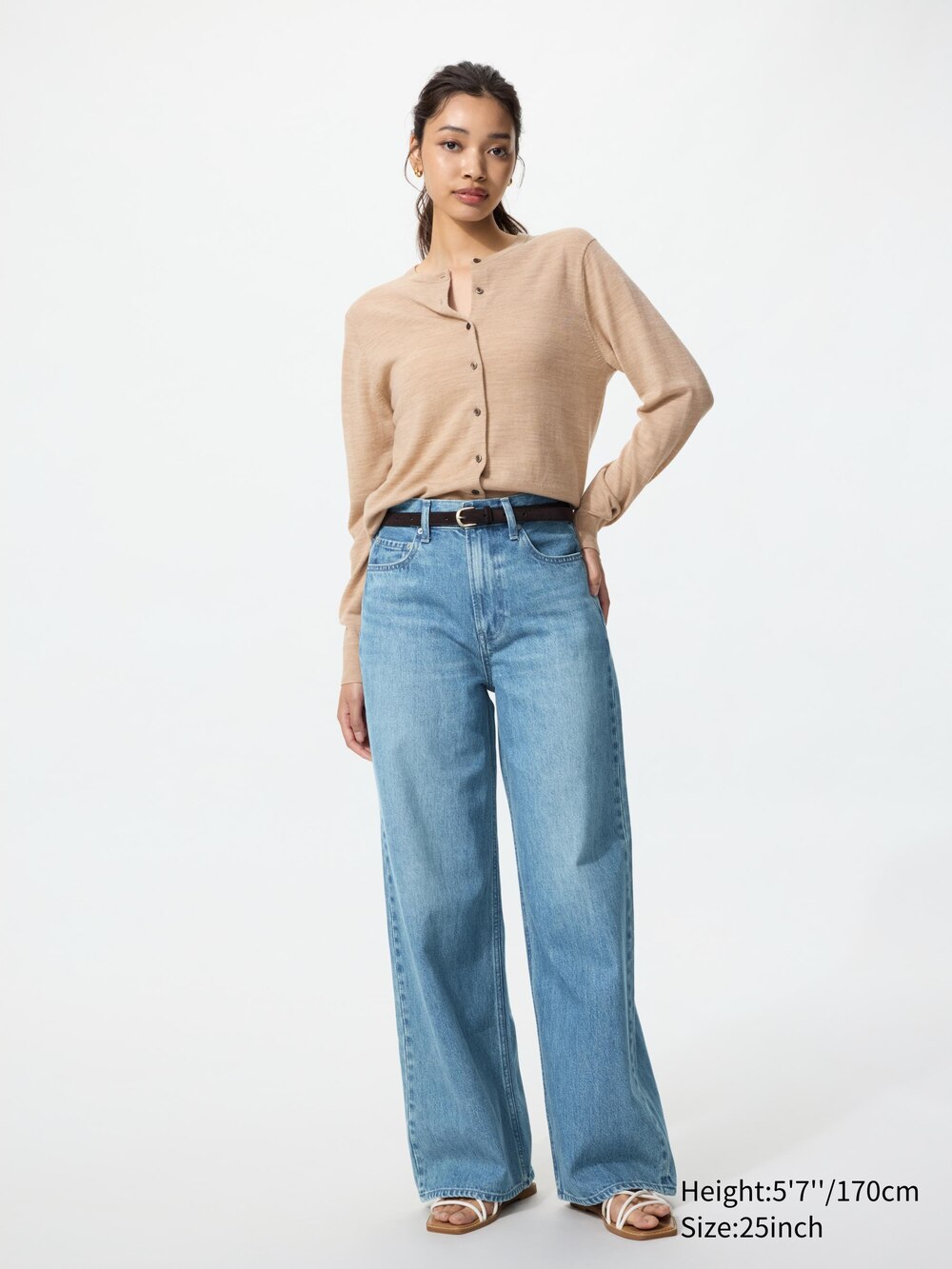 Женские джинсы Uniqlo High Rise Wide Jeans