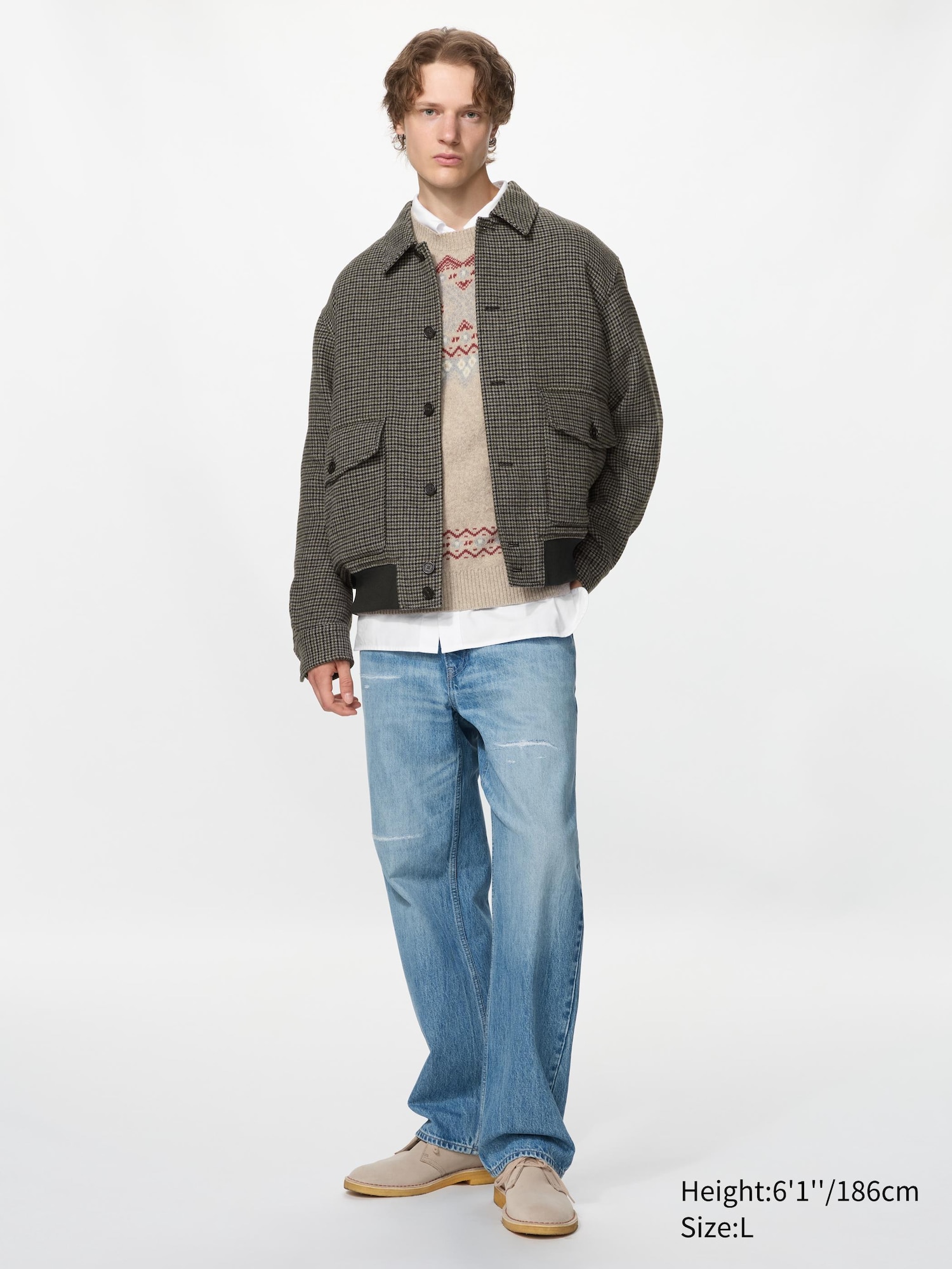 Unisex Short Blouson | Pattern | UNIQLO US