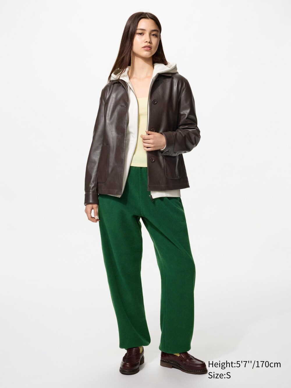 Брюки Uniqlo Fleece Jogger Pants — фото 2