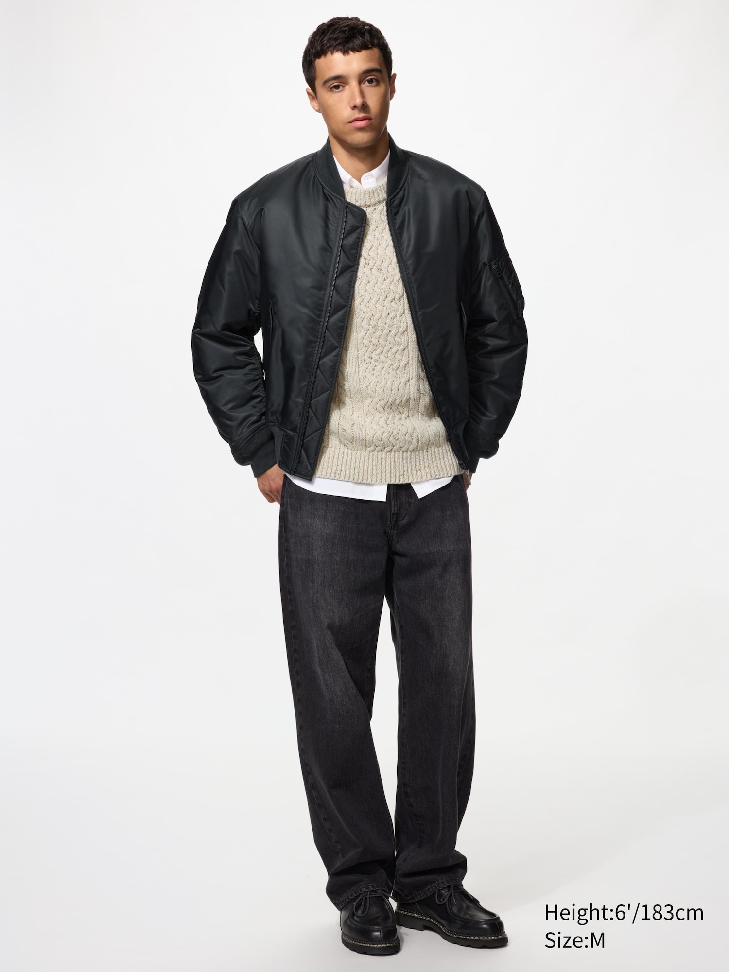 Men's MA-1 Blouson | UNIQLO US