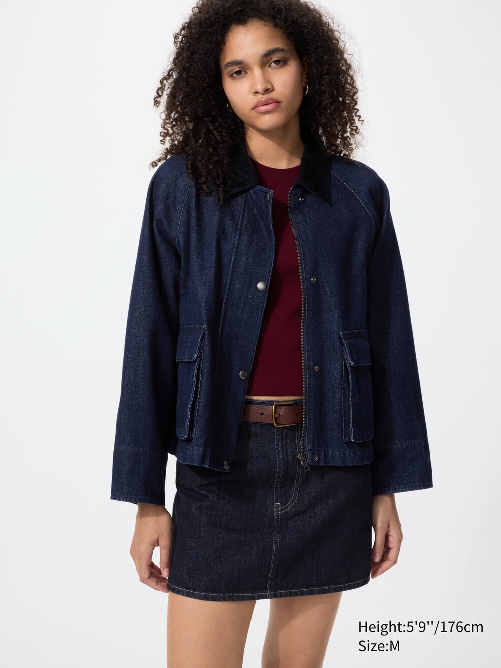 Uniqlo Utility Short Jacket | Denim