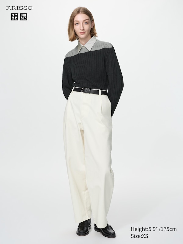3D Knit Boat Neck Sweater