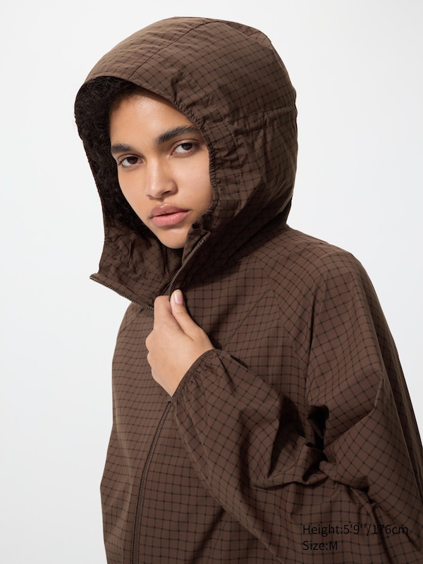 Pocketable UV Protection Parka | Patterned
