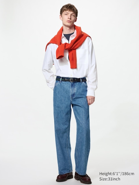 Uniqlo Baggy Straight Jeans