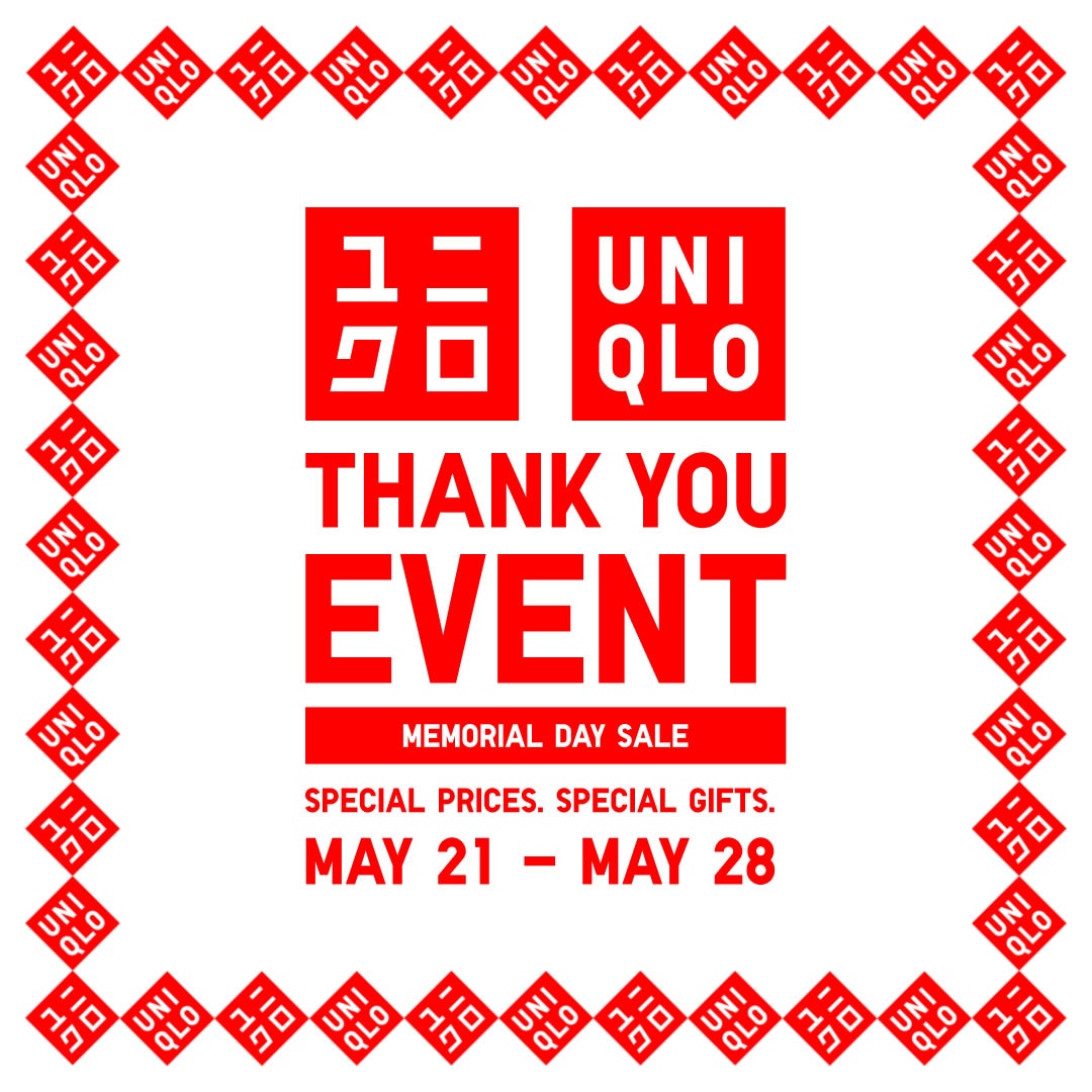 UNIQLO KANSHASAI 5/21 - 5/28