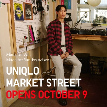 UNIQLO Market Street opens October 9th.