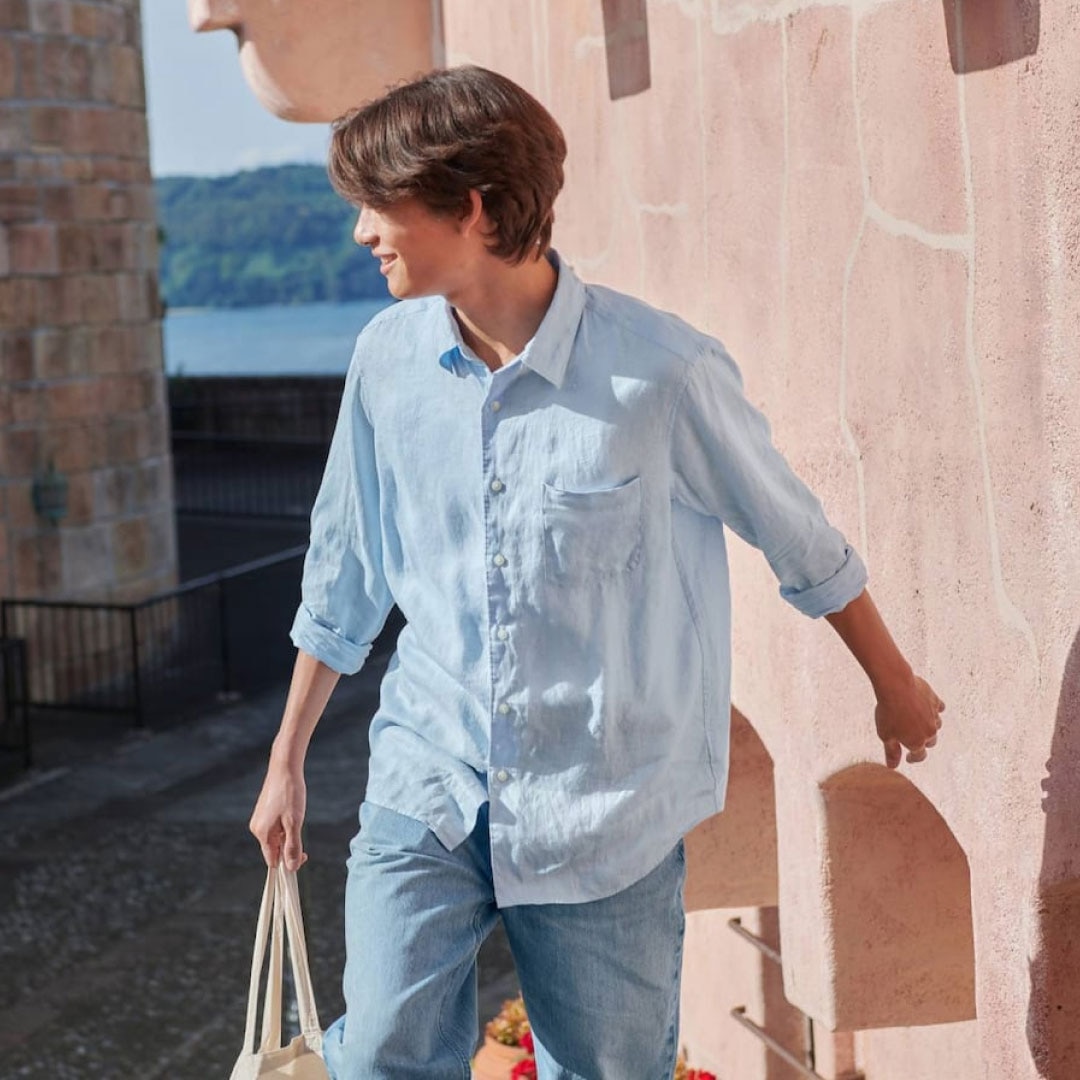 Men's Linen Clothing: Shirts, Pants, & Dresses | UNIQLO US Men's Linen Clothing: Shirts, Pants, & Dresses | UNIQLO US