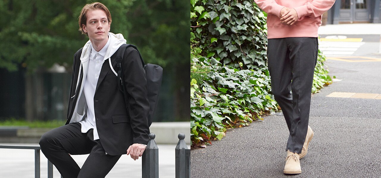 ULTRA LIGHT PANTS: WOOL-LIKE image 1