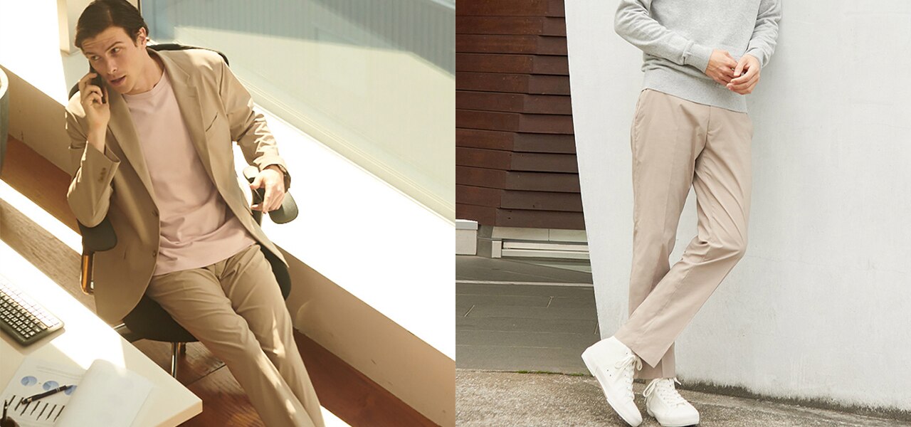 ULTRA LIGHT PANTS: COTTON-LIKE image 1