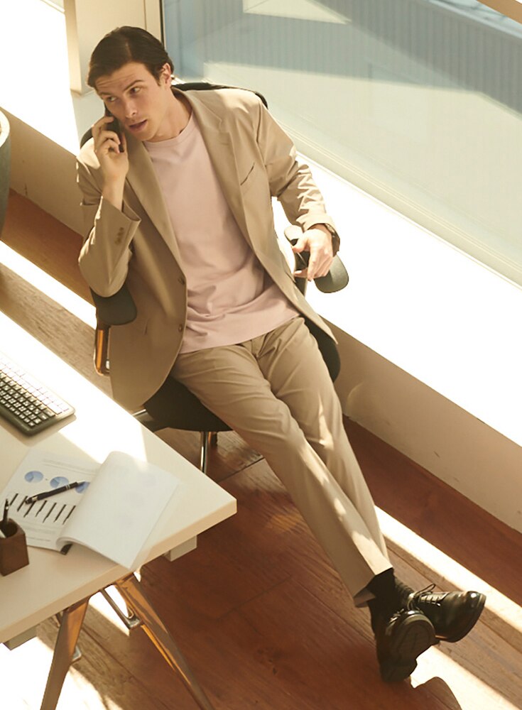 ULTRA LIGHT PANTS: COTTON-LIKE image 1