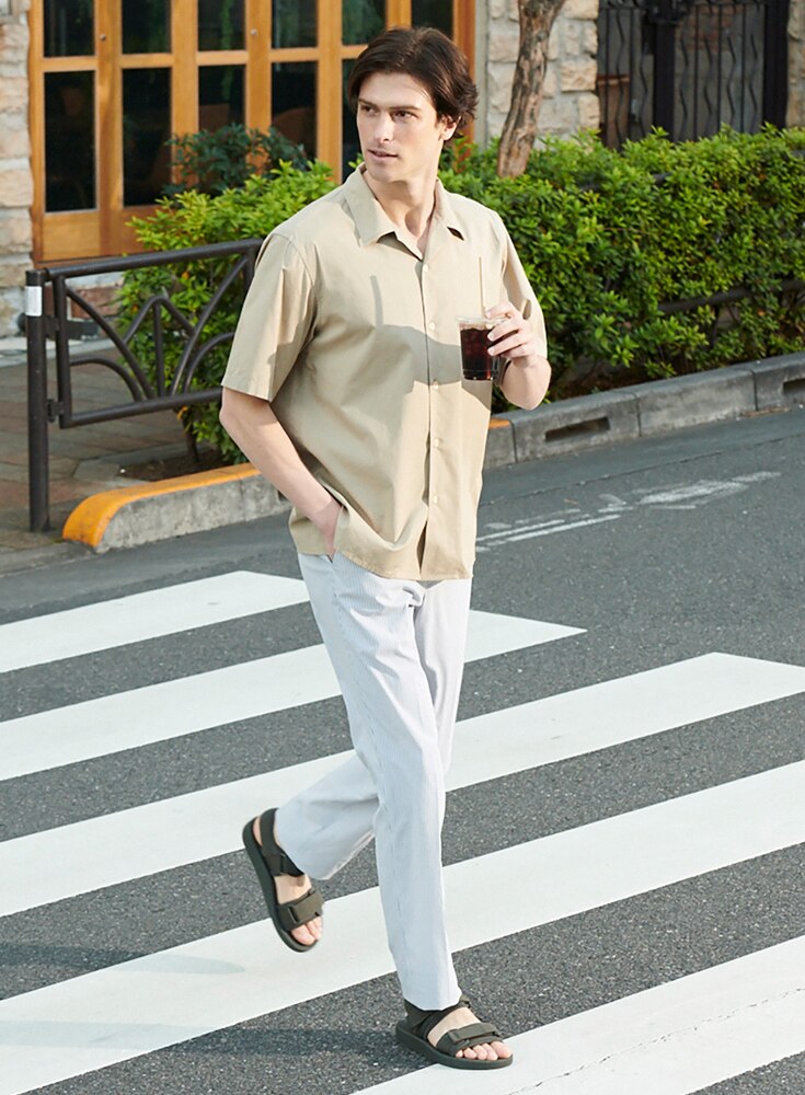 ULTRA LIGHT PANTS: SEERSUCKER image 1
