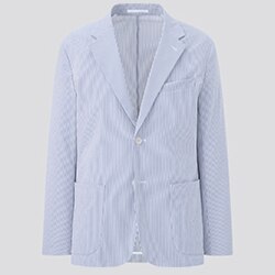 ULTRA LIGHT JACKET (SEERSUCKER, STANDARD LENGTH)