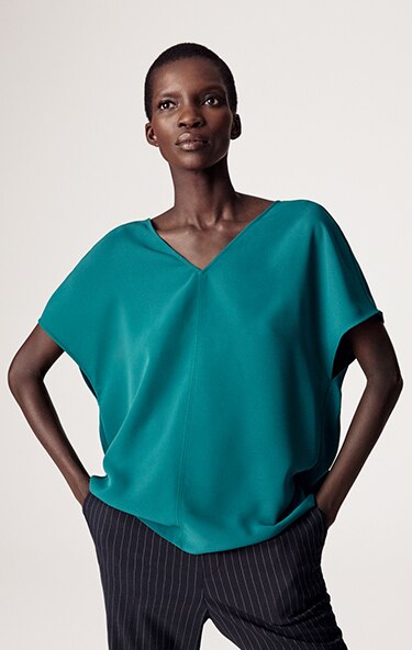 Women's shirts and blouses hero banner