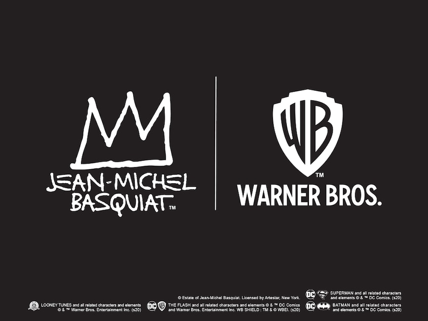 jean michel basquiat x warner bros