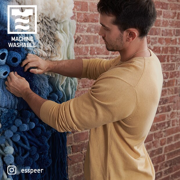 New! Washable Cotton-Merino Sweaters