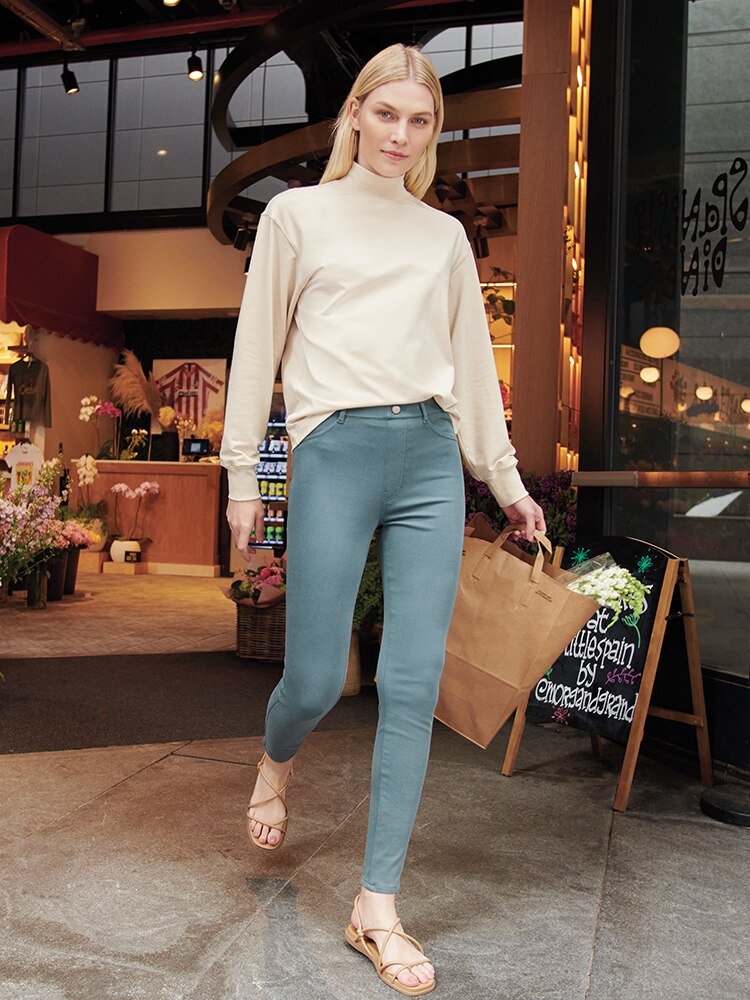 New high-rise silhouette: The updated design makes styling easy.