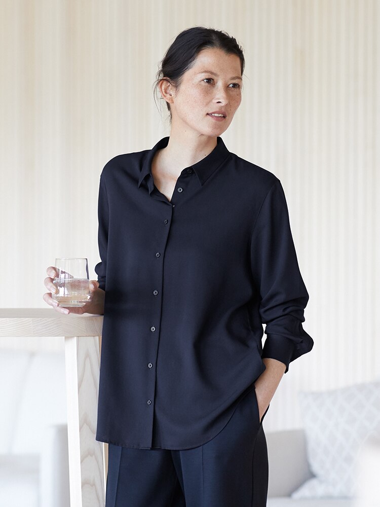 Soft and easy to style for simpler mornings.