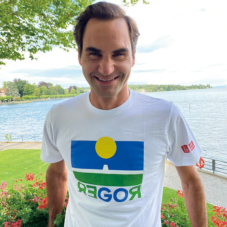 Win A GO ROGER T-Shirt Autographed By Roger Federer
