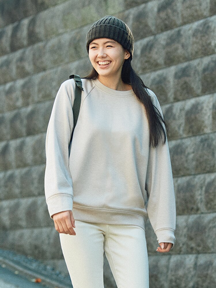 Warm fleece top that moves with you.