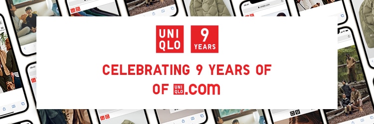 An image of Celebrating 9 years of UNIQLO.com