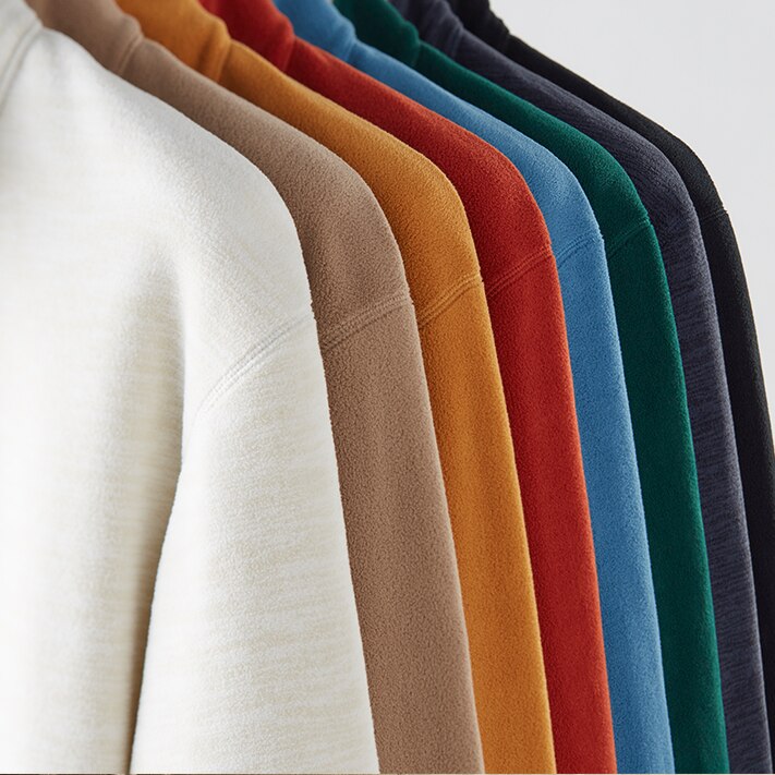 image of Men Fleece Full-Zip Jacket