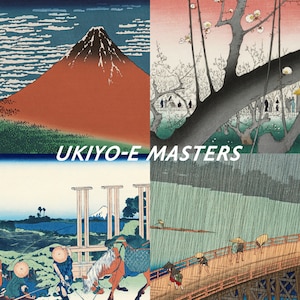 An artwork of UKIYO-E MASTERS