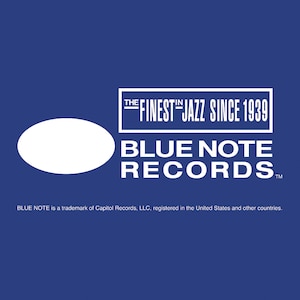 An artwork of Blue Note Records