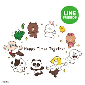 An artwork of LINE Friends
