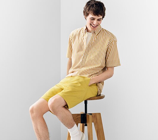Men's shorts hero image