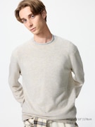 Áo Len Cashmere Cổ Tròn Dài Tay