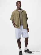 Quần Easy Shorts Co Giãn | Vải Sọc Nhăn